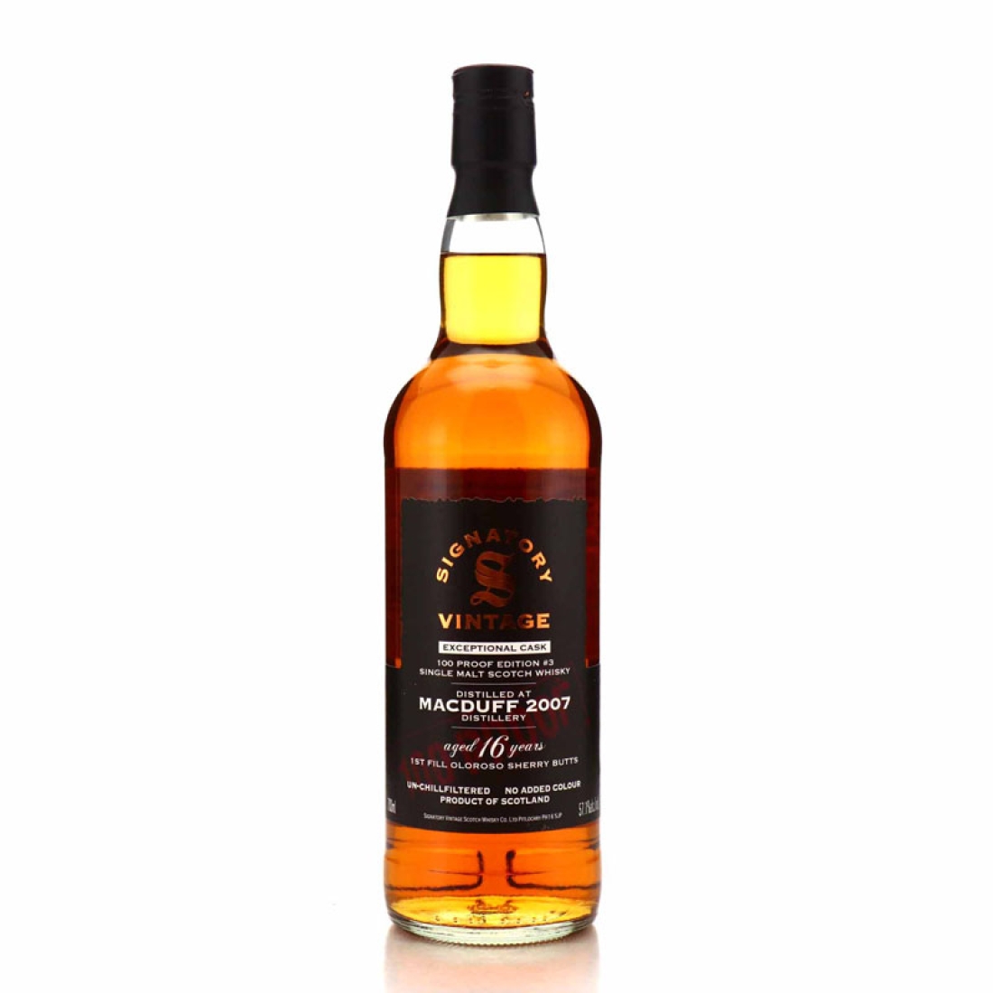 Macduff 2007 Signatory Vintage 16 Year Old 100 Proof
