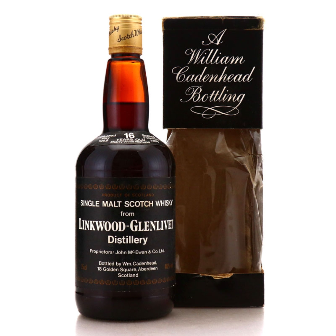 Linkwood 1969 Cadenhead's 16 Year Old 75cl