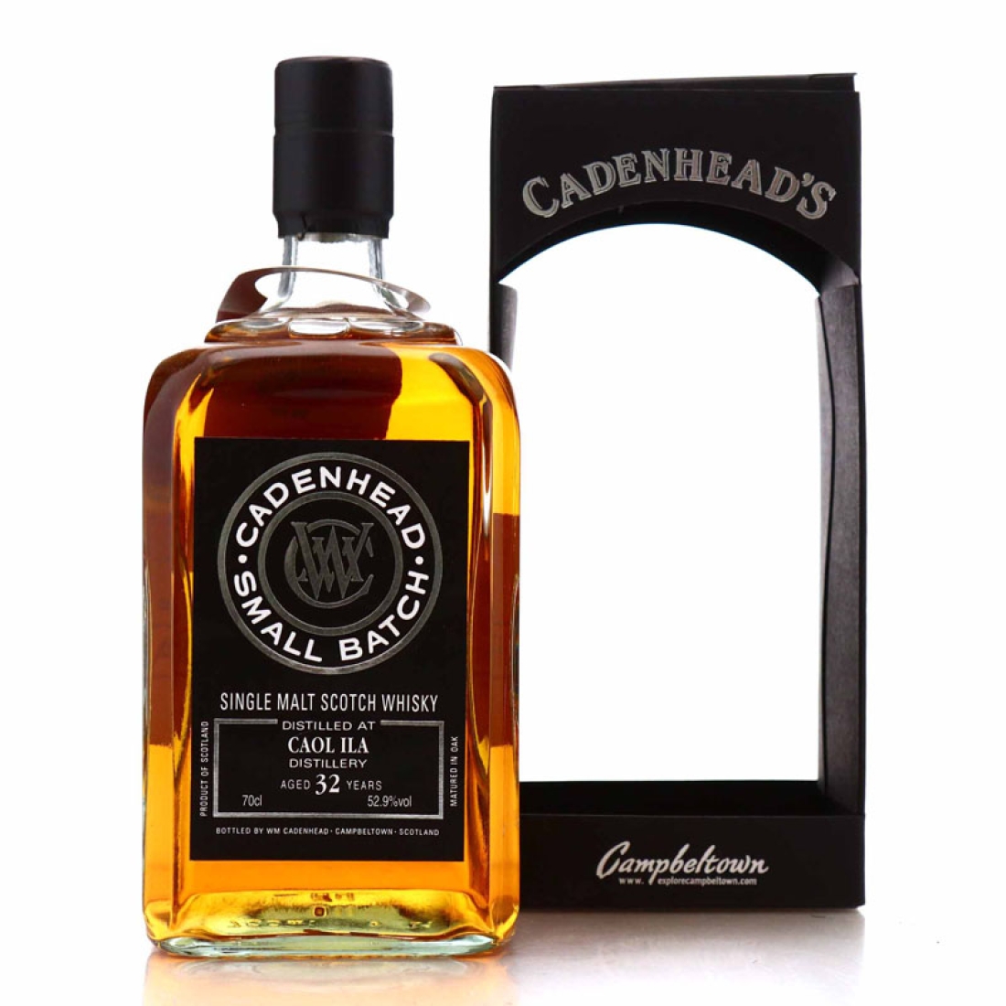 Caol Ila 1984 Cadenhead's 32 Year Old Small Batch / The Nectar 10th Anniversary
