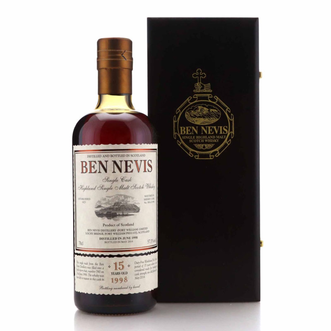 Ben Nevis 1998 Single Sherry Cask 15 Year Old #590