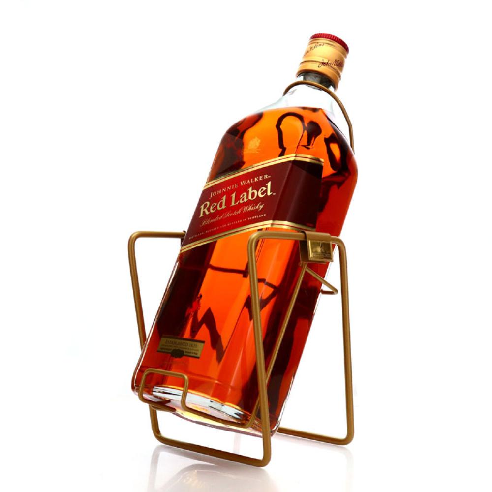 Johnnie Walker Red Label 3 Litre with Cradle