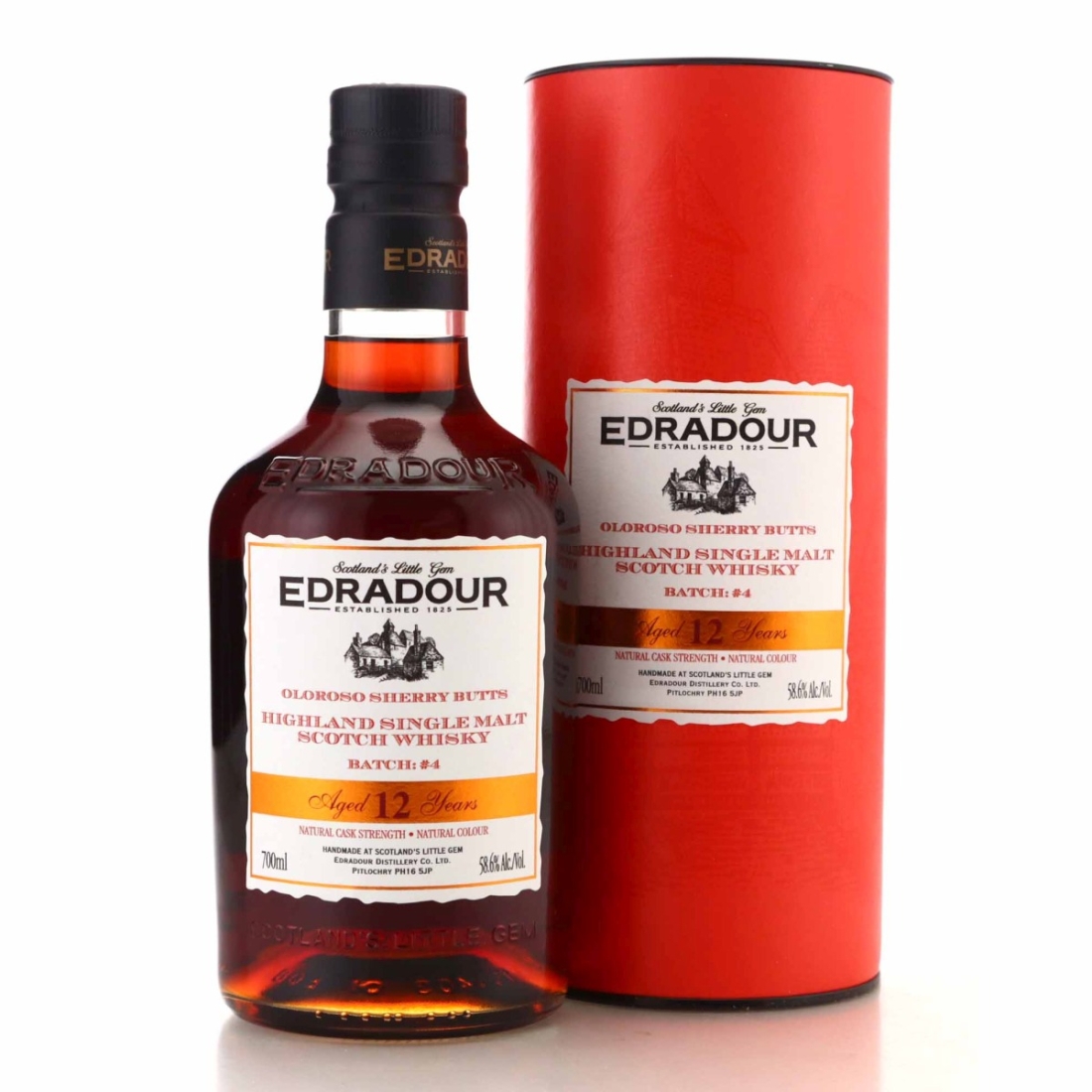 Edradour 12 Year Old Oloroso Sherry  / Batch #4