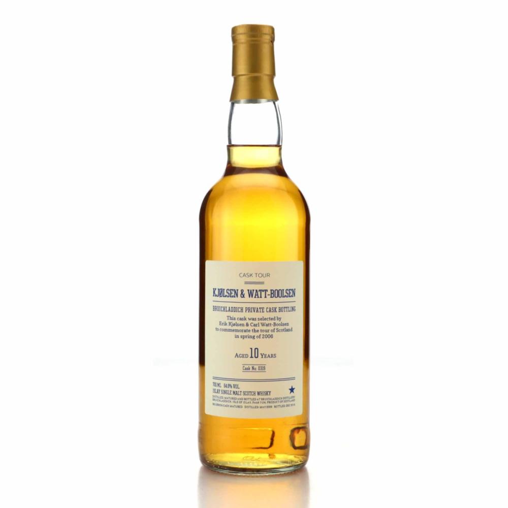 Bruichladdich 10 Year Old Private Cask #0319 / Kjolsen & Watt-Boolsen
