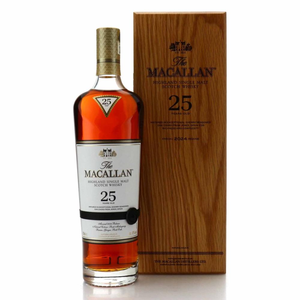 Macallan 25 Year Old Sherry Oak 2024 Release