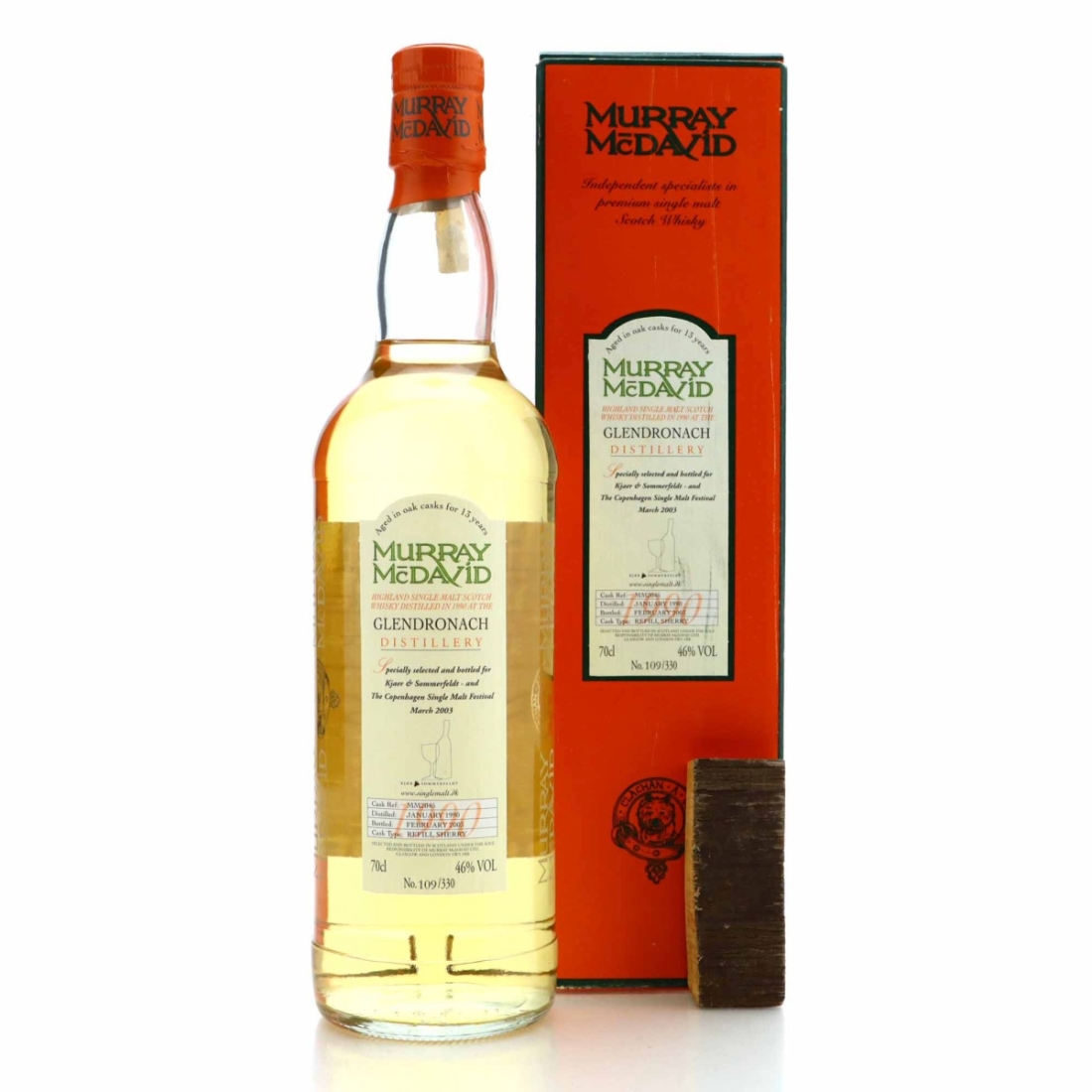 Glendronach 1990 Murray McDavid / Kjaer & Sommerfeldt