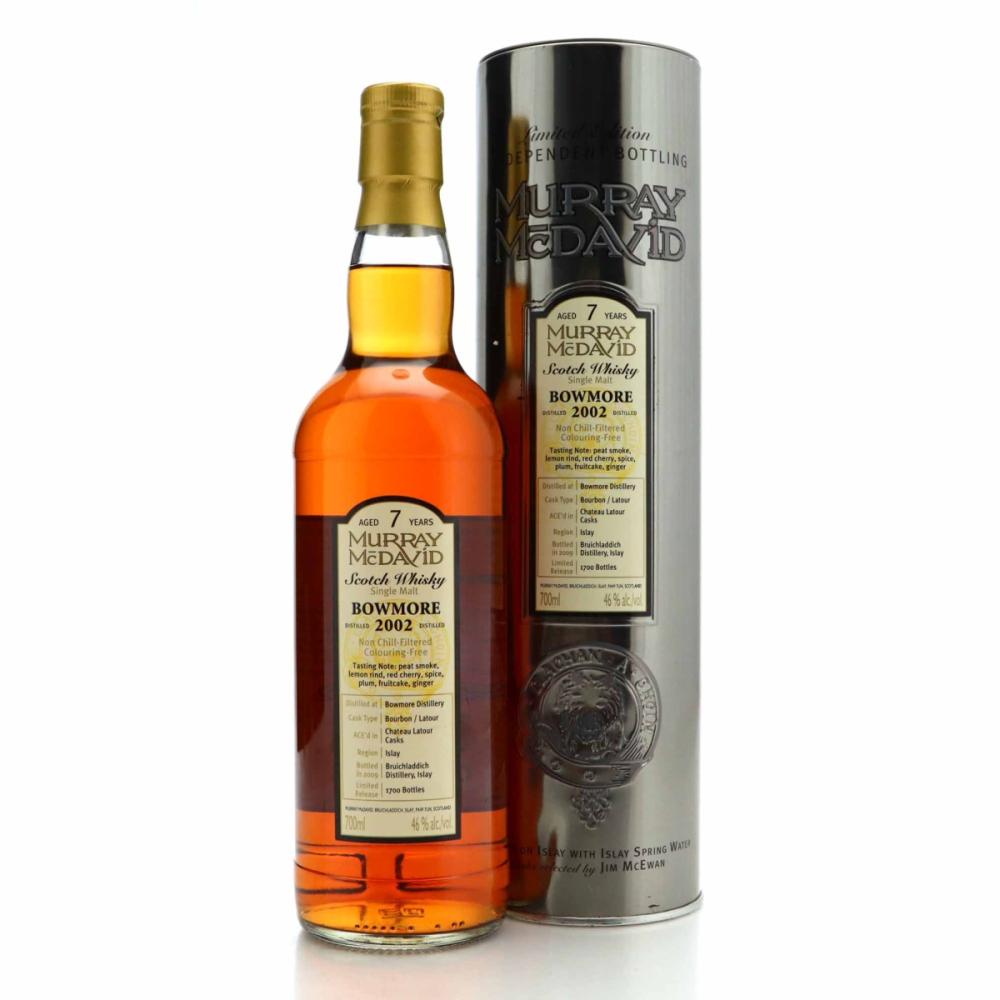 Bowmore 2002 Murray McDavid 7 Year Old