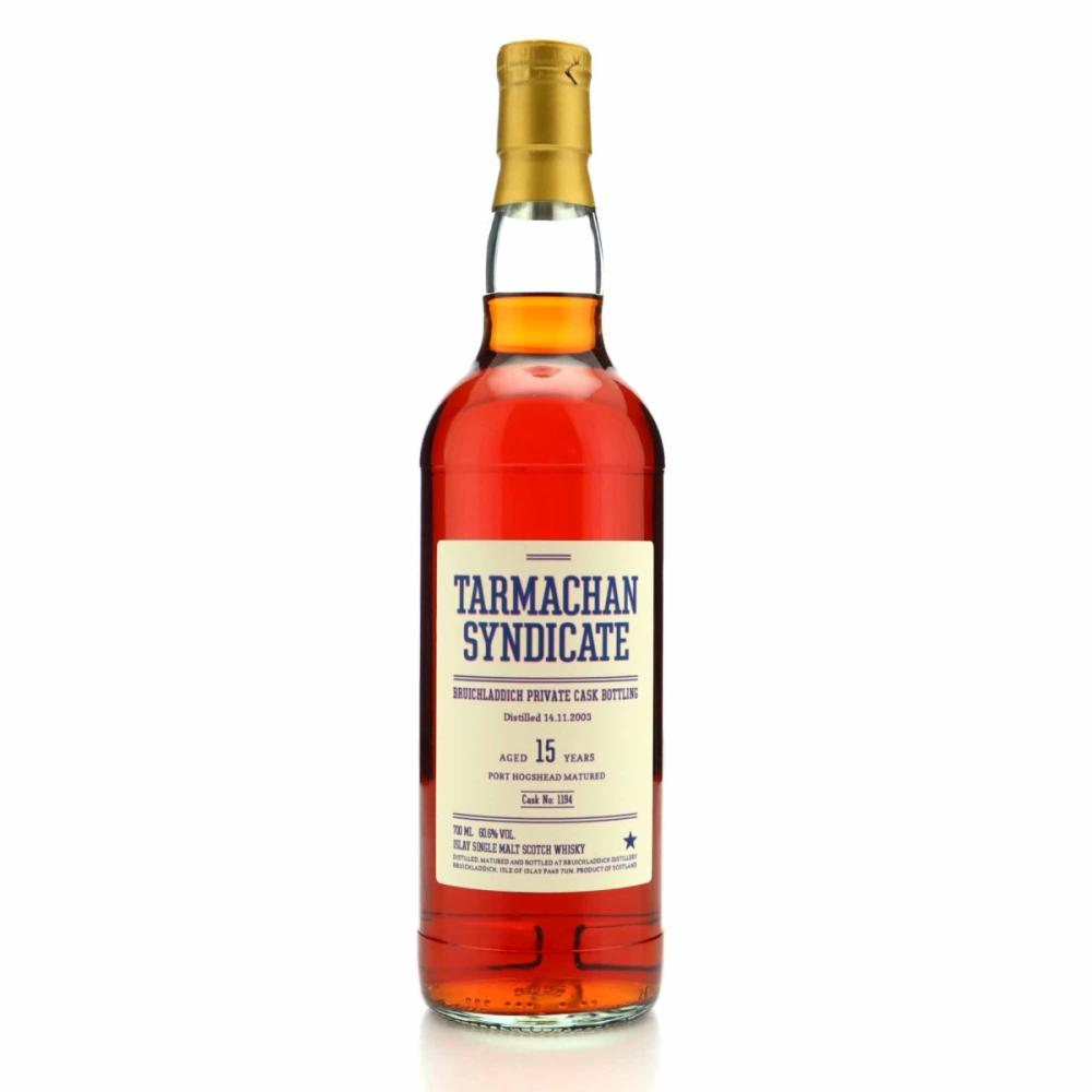 Bruichladdich 2003 Private Cask 15 Year Old #1194 / Tarmachan Syndicate