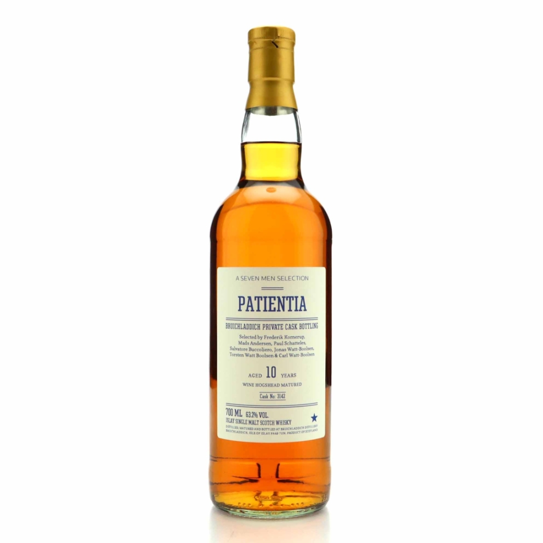Bruichladdich 10 Year Old Private Cask #3142 / Patientia