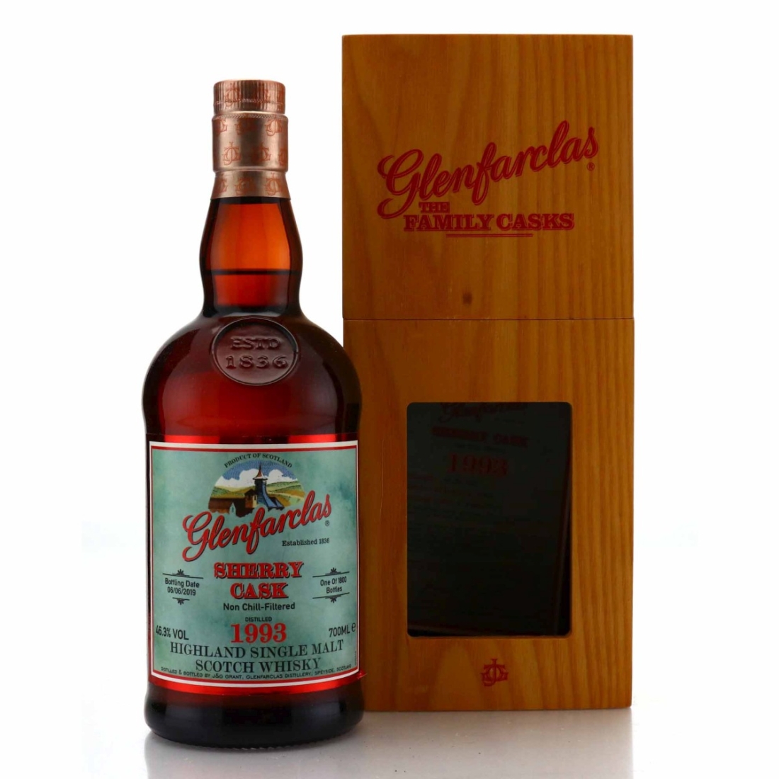 Glenfarclas 1993 Oloroso Sherry Hogsheads / Taiwan Import