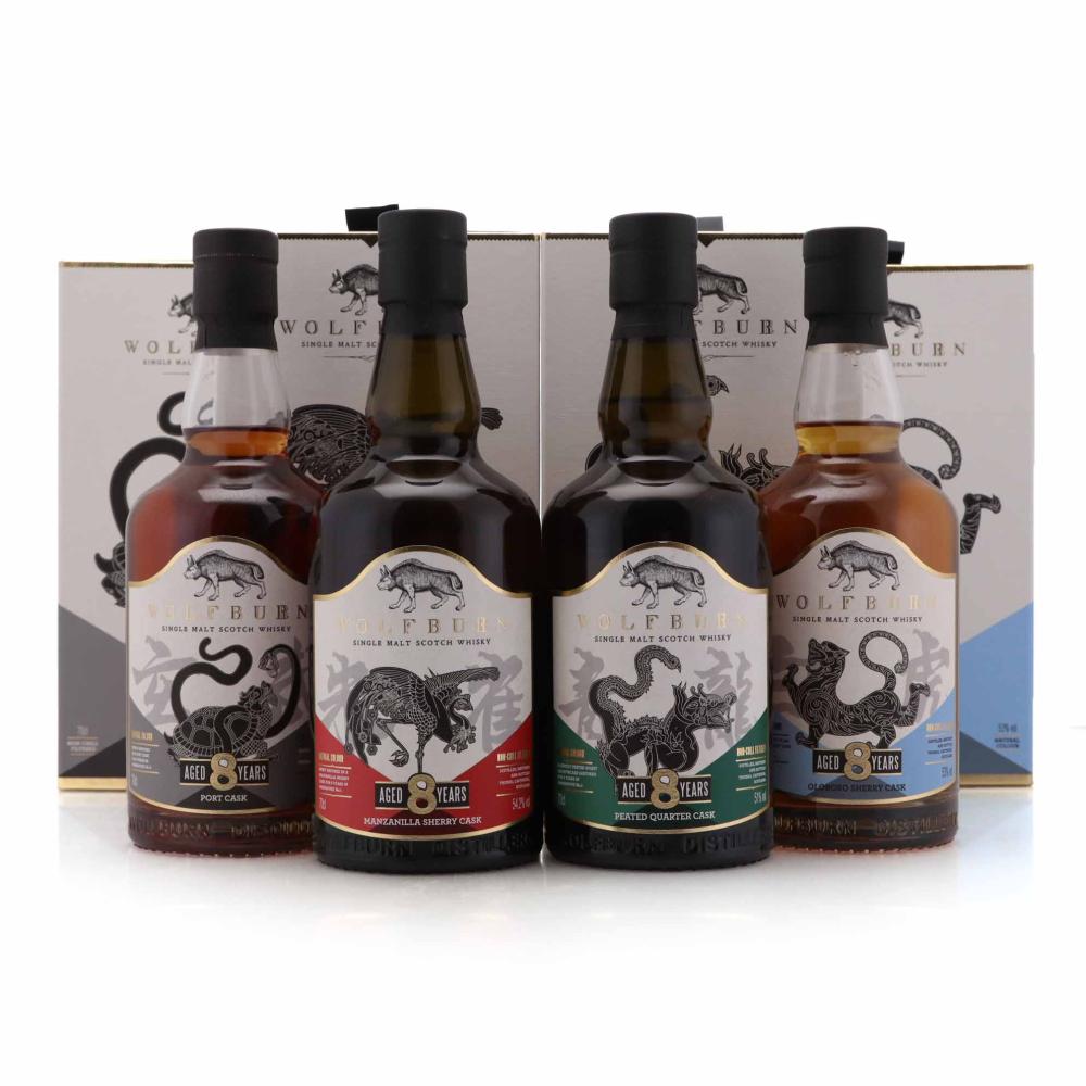 Wolfburn 8 Year Old 'Mythical Beasts' 4 x 70cl