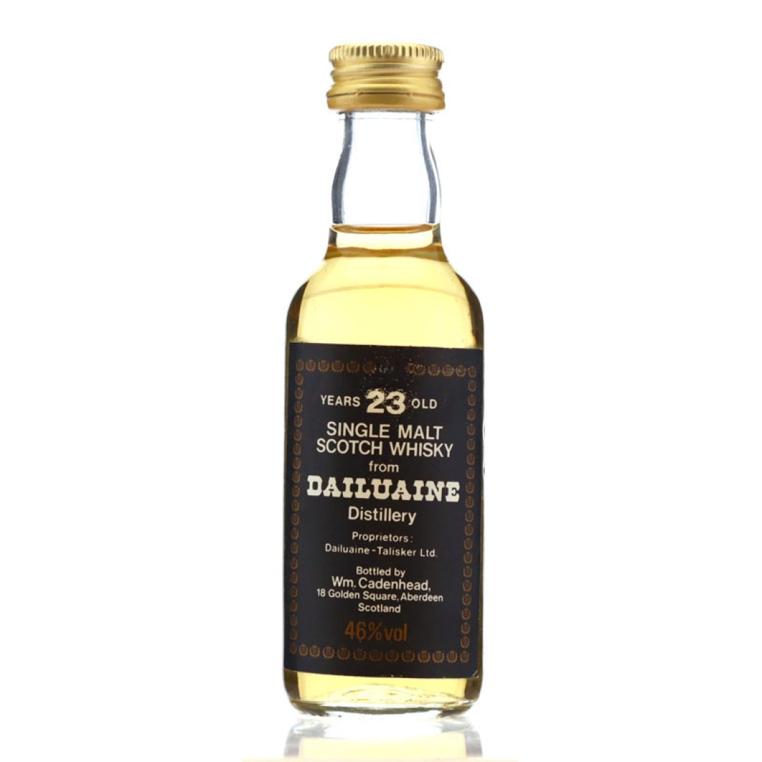 Dailuaine 23 Year Old Cadenhead Miniature