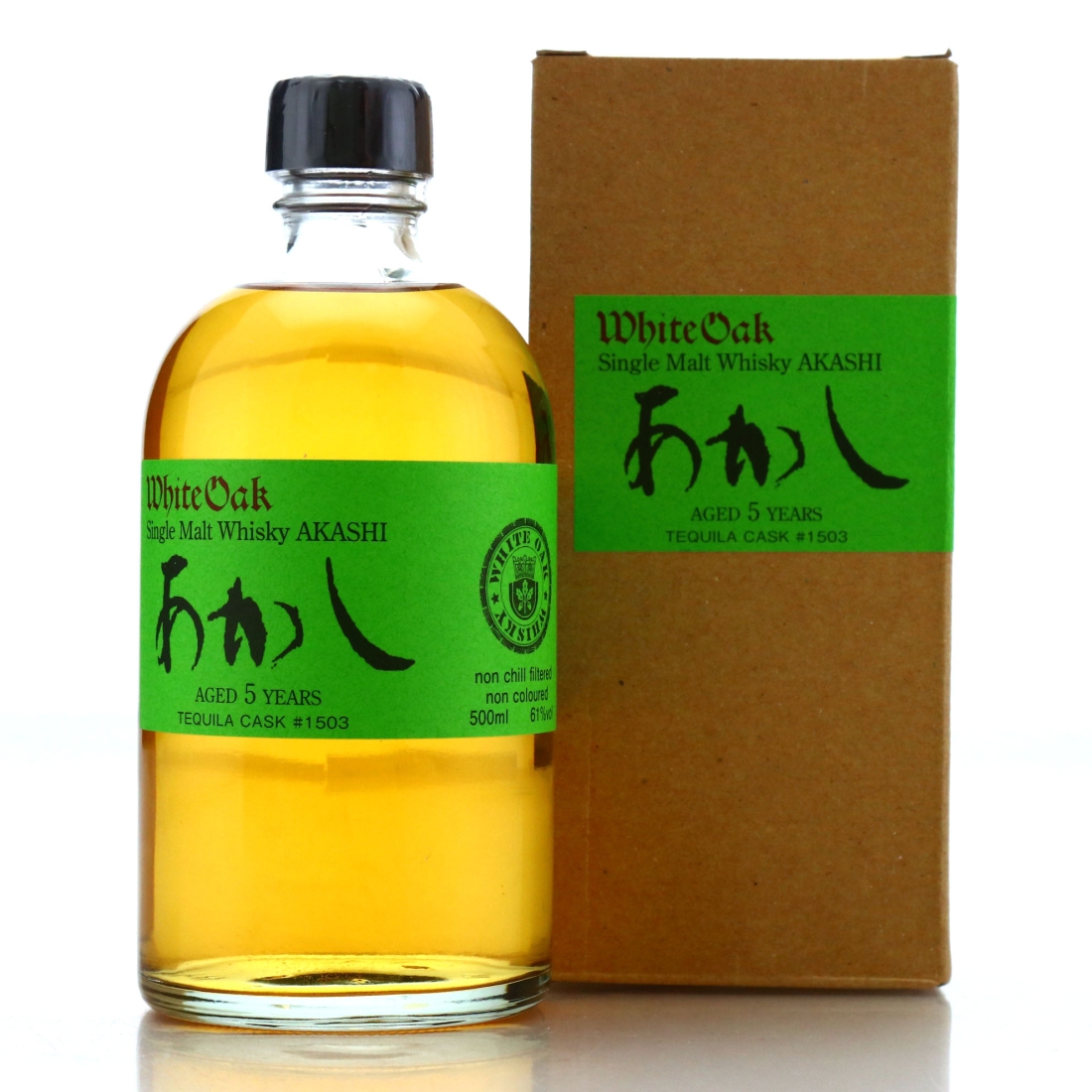 Akashi White Oak Tequila Cask 5 Year Old 50cl
