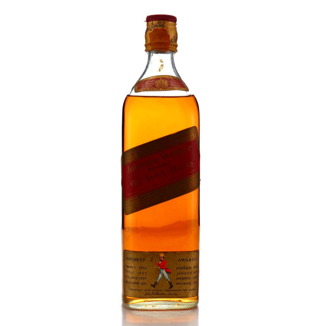 Johnnie Walker Red Label 1980s / Wax & Vitale Import