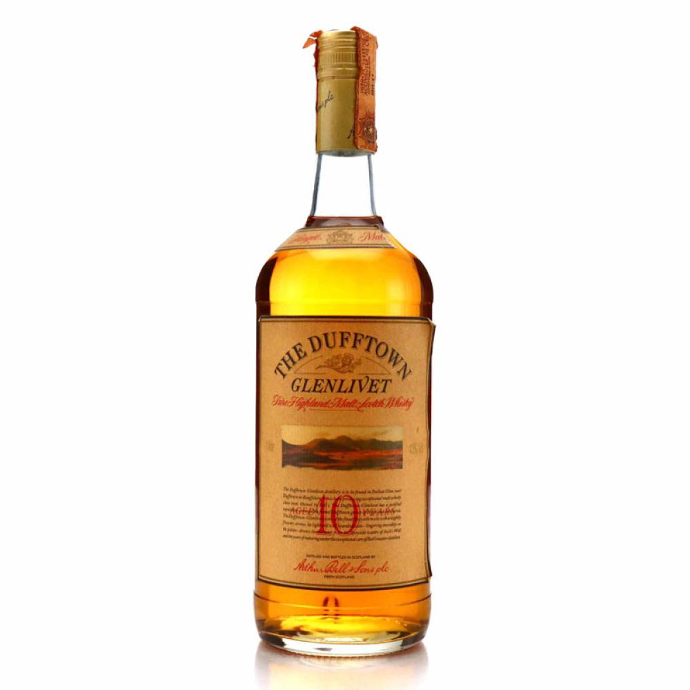 Dufftown 10 Year Old 1 Litre 1980s
