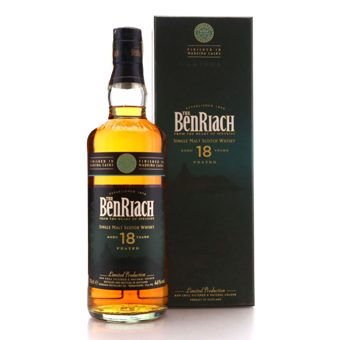 Benriach 18 Year Old Peated Madeira Finish