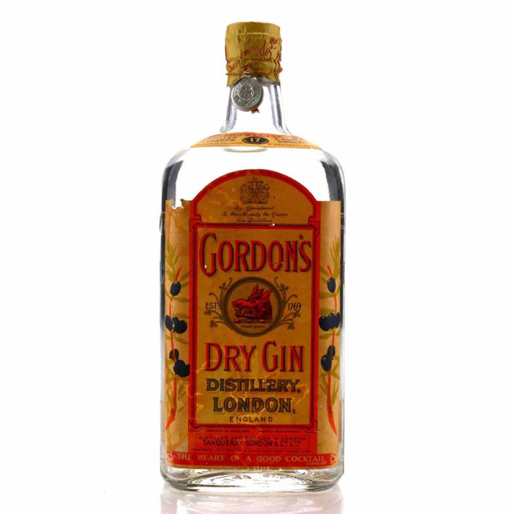 Gordon's Dry Gin 1950s / Salvigni Import
