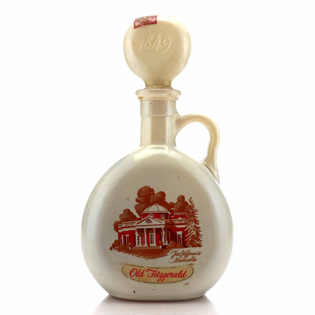 Old Fitzgerald 1962 Bottled in Bond 6 Year Old Monticello Decanter