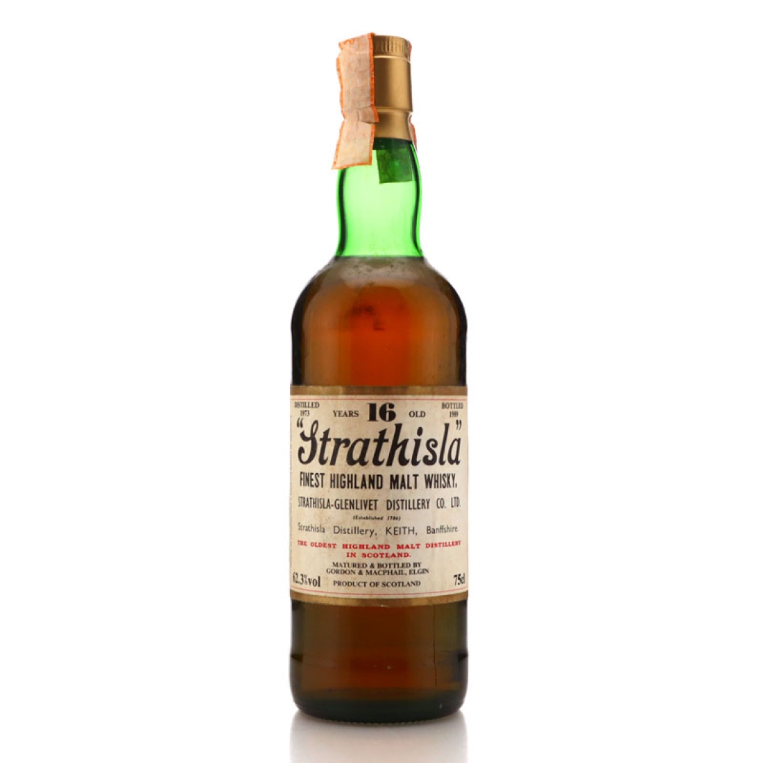 Strathisla 1973 Gordon and MacPhail 16 Year Old Cask Strength / Sestante Import