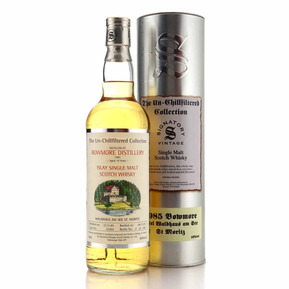 Bowmore 1985 Signatory Vintage 19 Year Old / Waldhaus Am See
