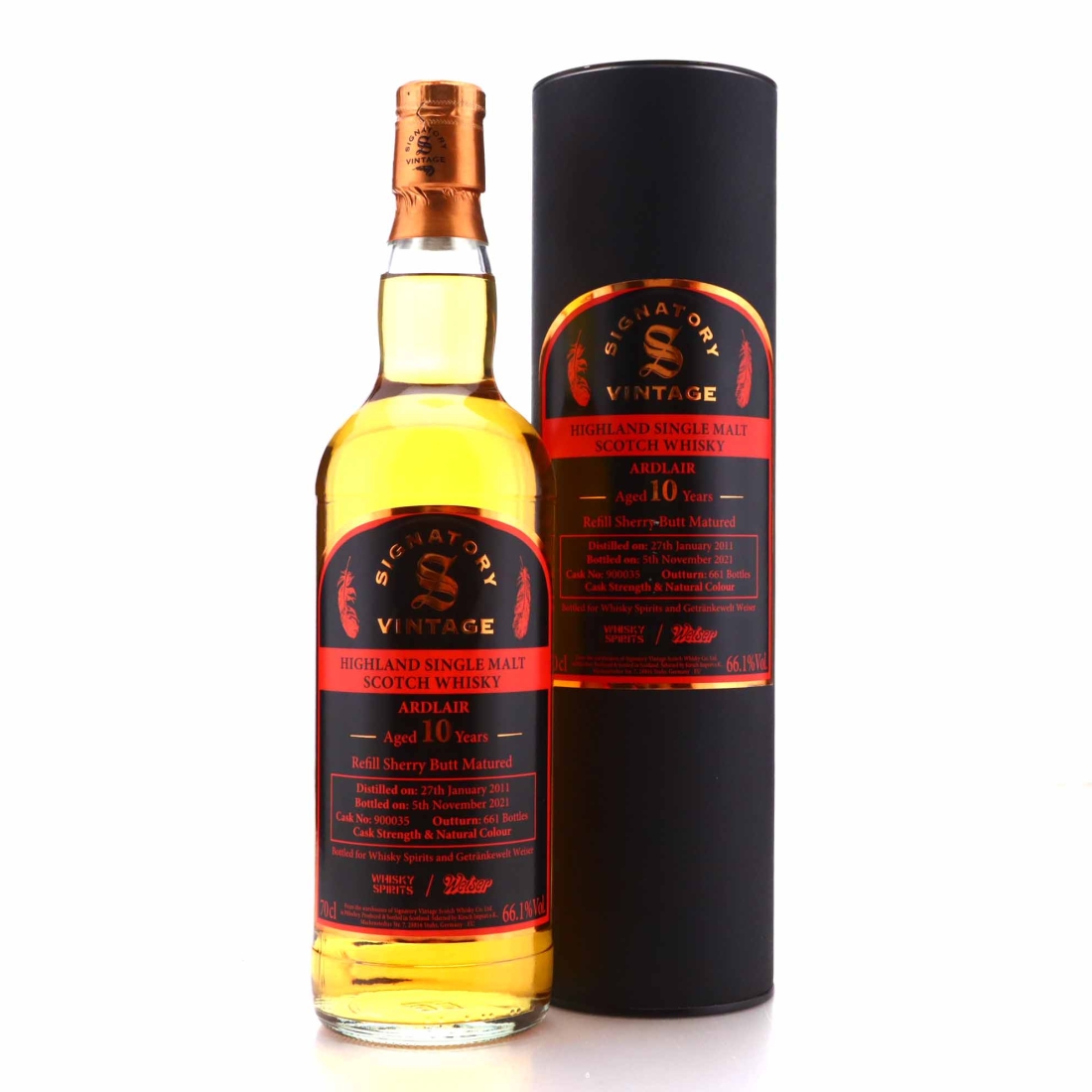 Ardmore 'Ardlair' 2011 Signatory Vintage 10 Year Old / Whisky Spirits & Getrankewelt Weiser