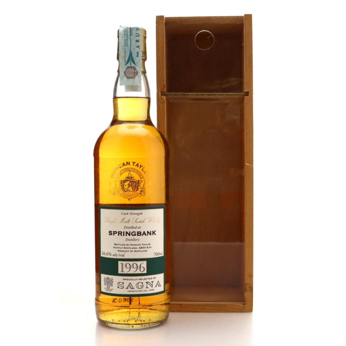Springbank 1996 Duncan Taylor 13 Year Old / Sagna