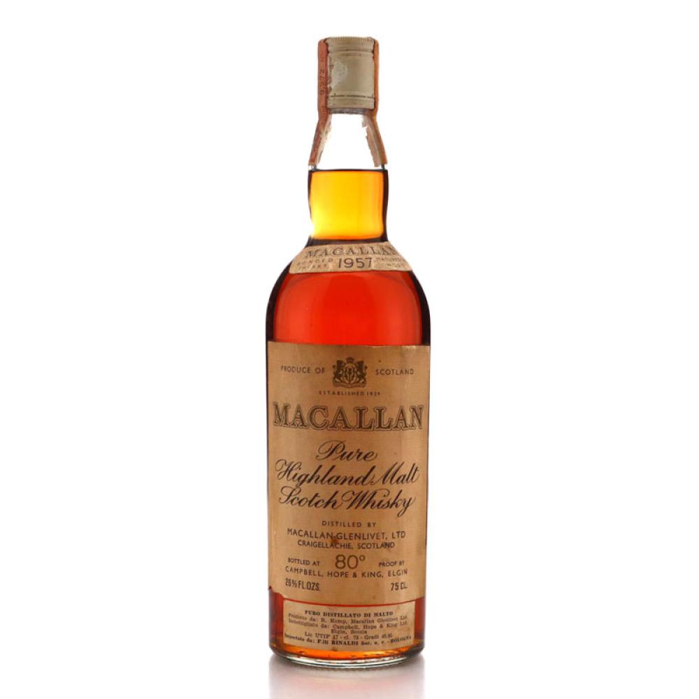 Macallan 1957 Campbell, Hope and King​ 80 Proof / Rinaldi Import