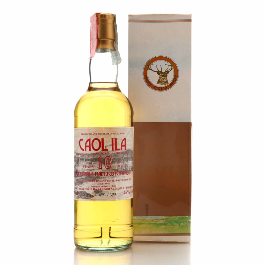 Caol Ila 1993 High Spirits 10 Year Old / da Sandro al Navile