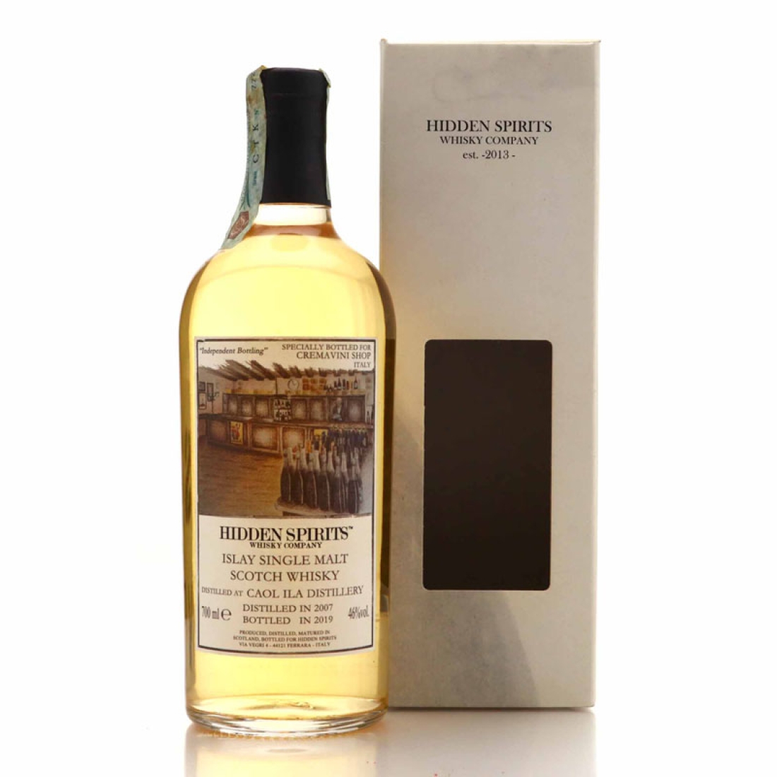 Caol Ila 2007 Hidden Spirits / Cremavini Shop
