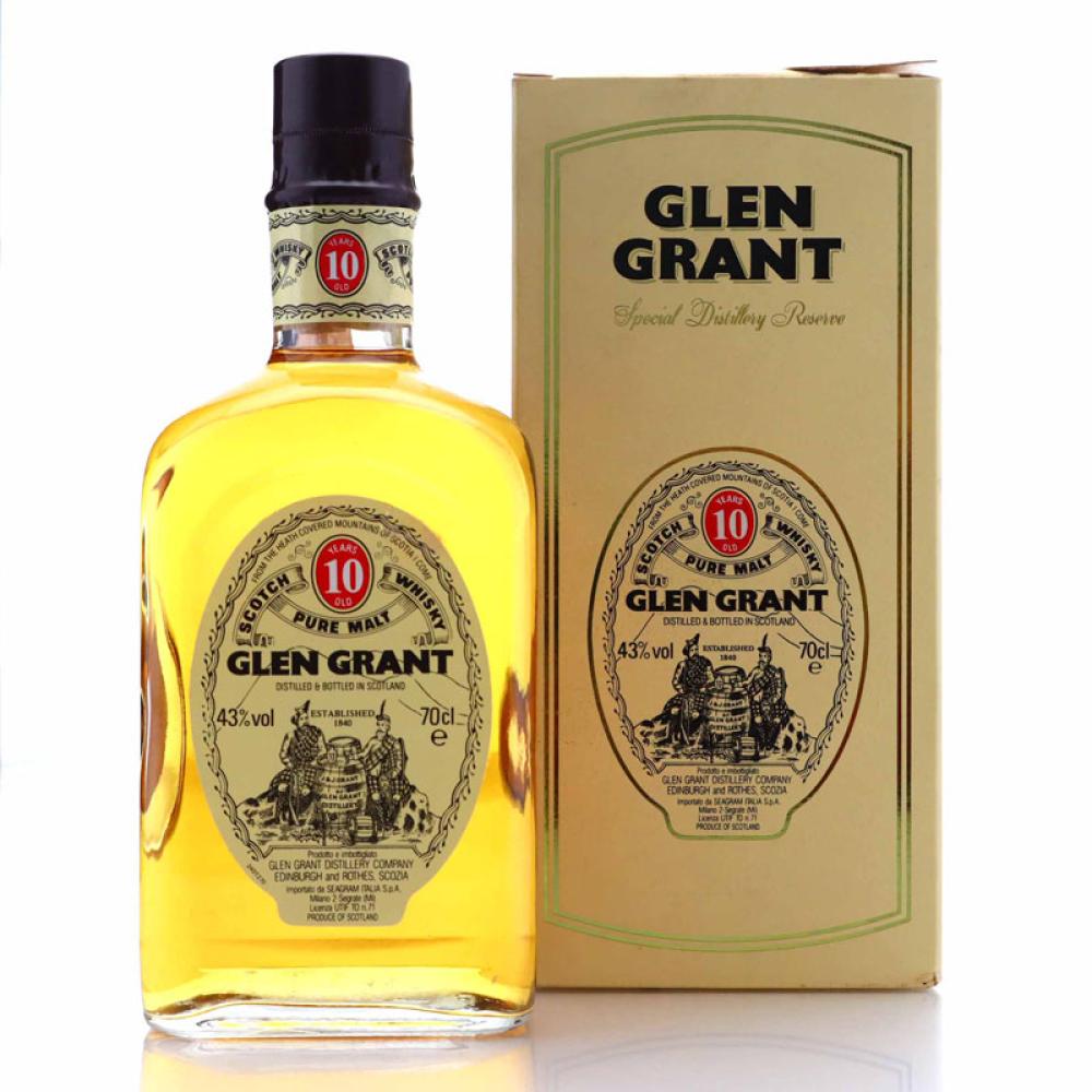 Glen Grant 10 Year Old 1990s / Seagram Import