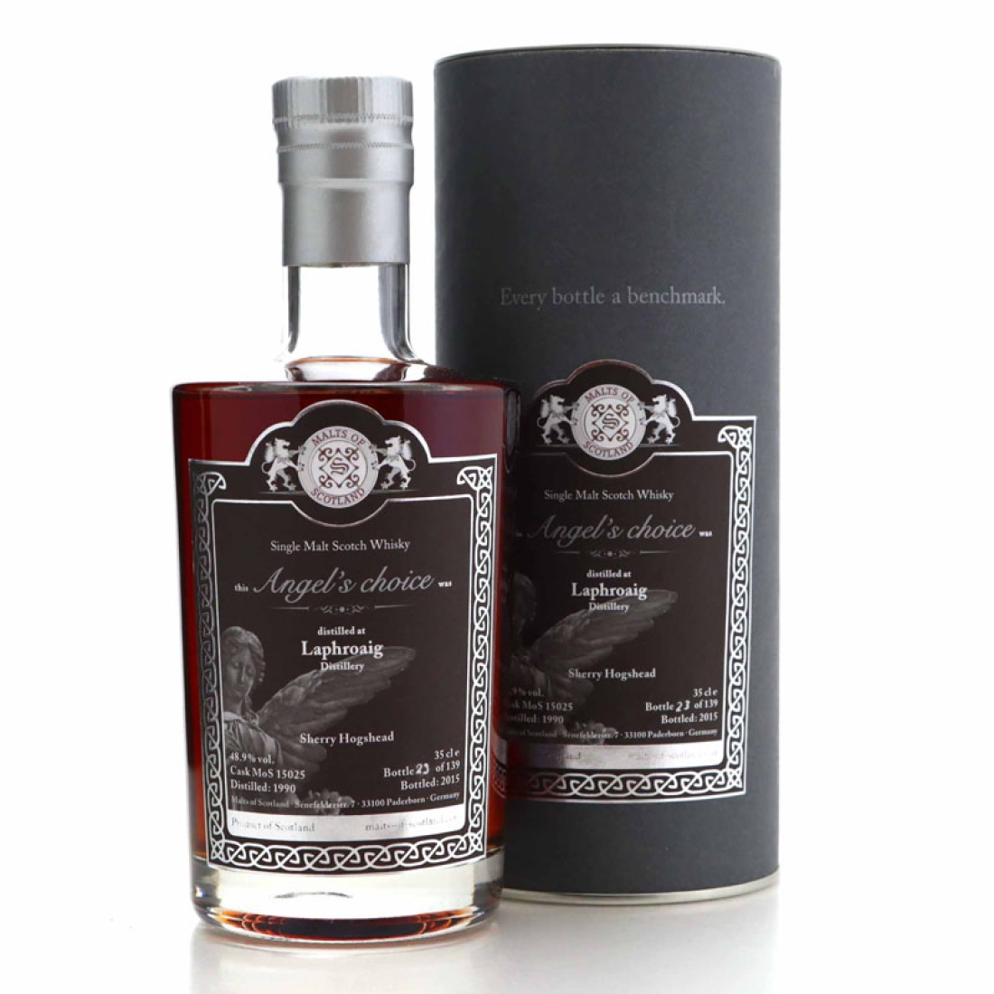 Laphroaig 1990 Malts of Scotland Sherry Cask 35cl / Angel's Choice