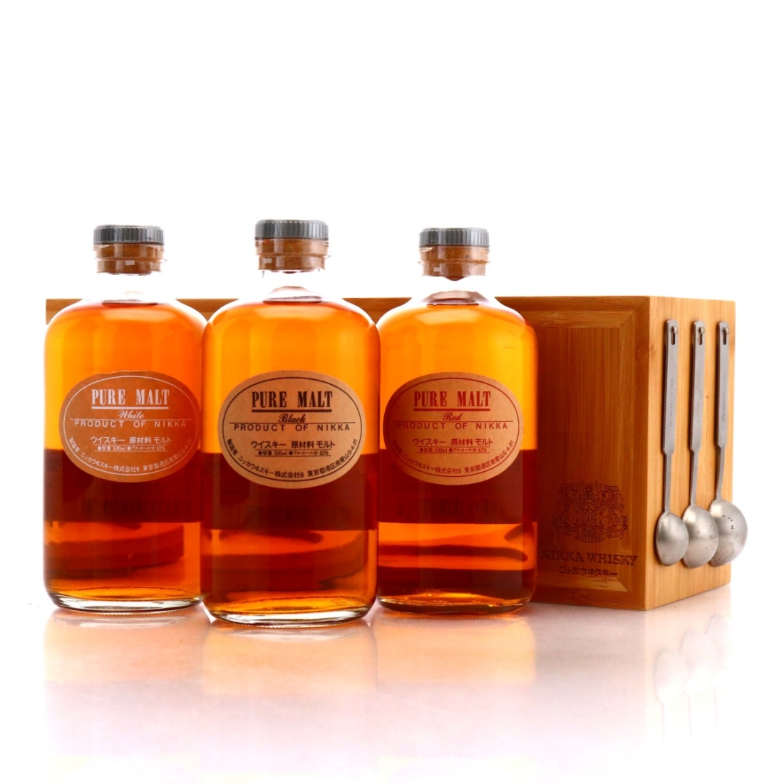 Nikka Pure Malt Set 3 x 50cl