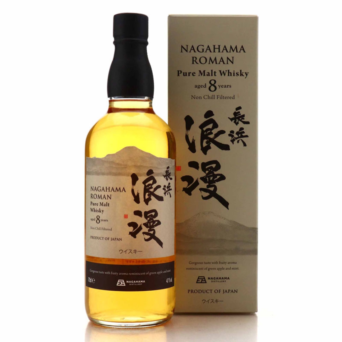 Nagahama 8 Year Old Roman Pure Malt Whisky