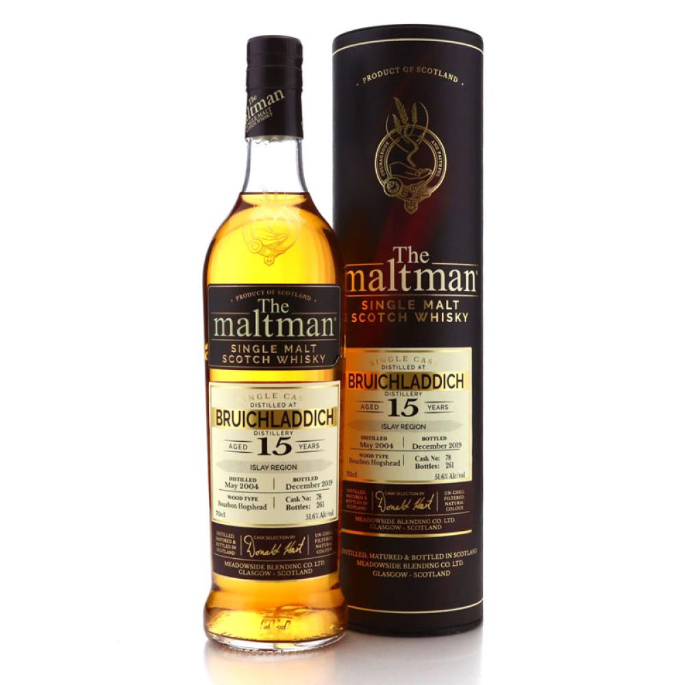 Bruichladdich 2004 Maltman 15 Year Old