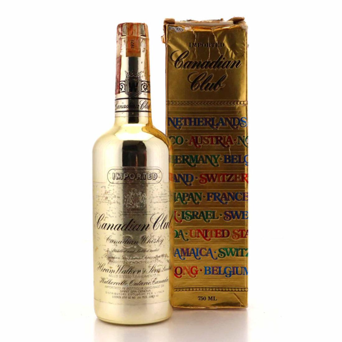 Canadian Club 1971 / Gold Bottle Whisky | Whisky Auctioneer