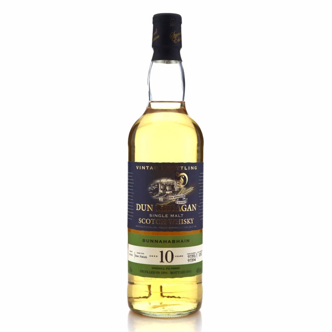 Bunnahabhain 1994 Dun Bheagan 10 Year Old