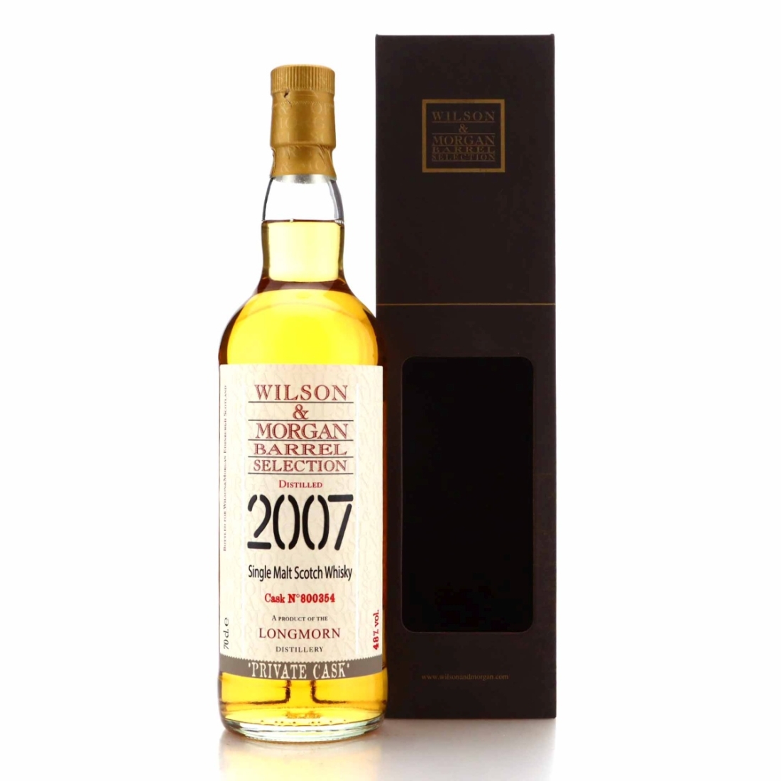 Longmorn 2007 Wilson and Morgan 14 Year Old