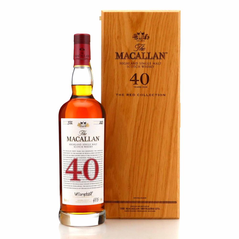 Image for Macallan 40 Year Old The Red Collection 2023 Release