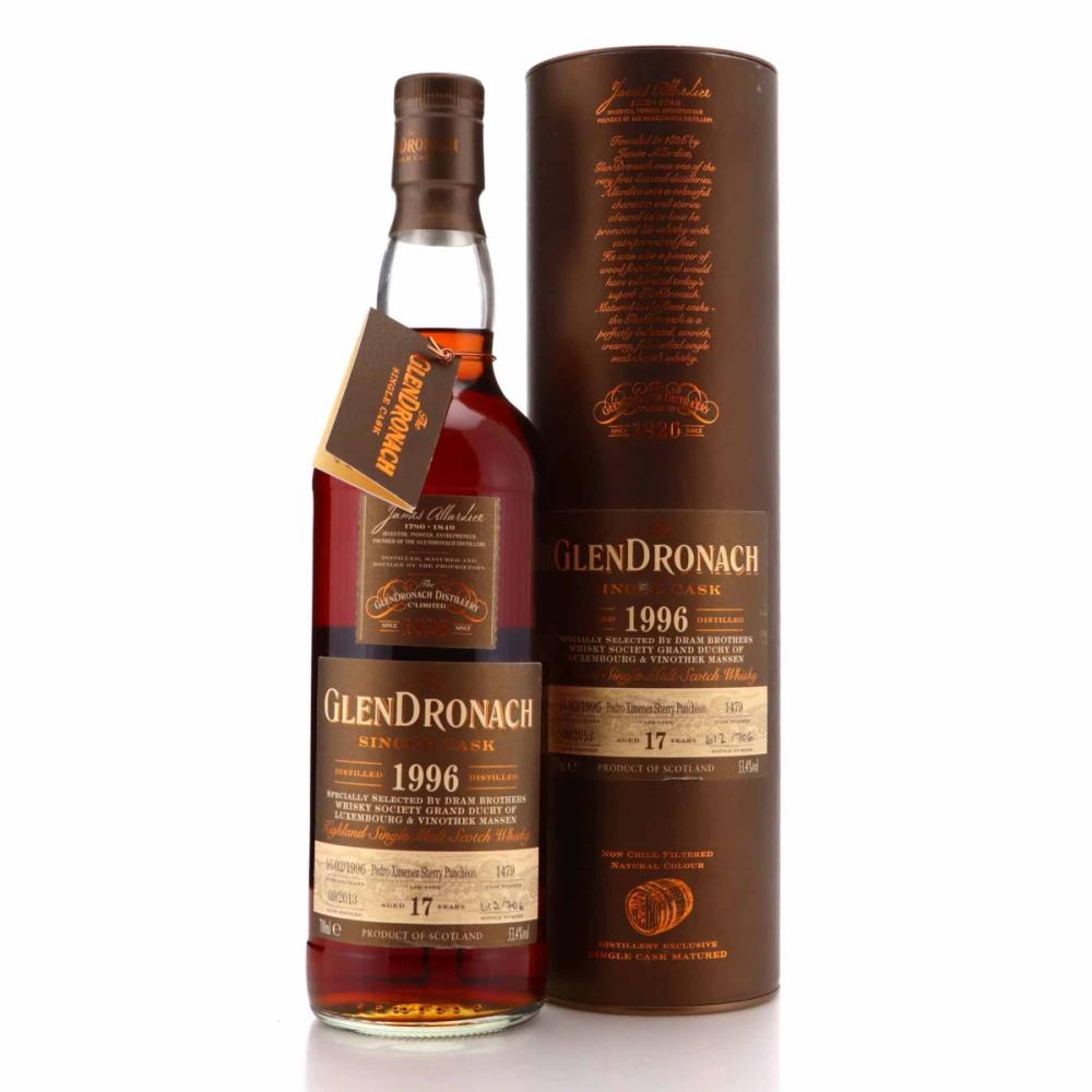 Glendronach 1996 Single PX Cask 17 Year Old #1479 / Dram Brothers