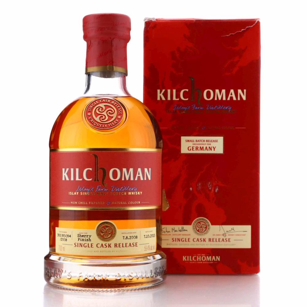 Kilchoman 2008 Single Sherry Cask Finish #392-394 / Germany