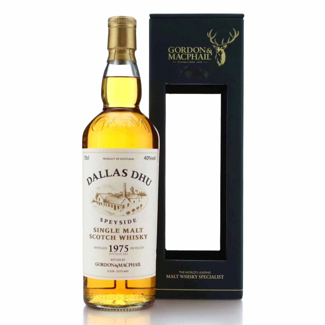 Dallas Dhu 1975 Gordon and MacPhail Bottled 2013
