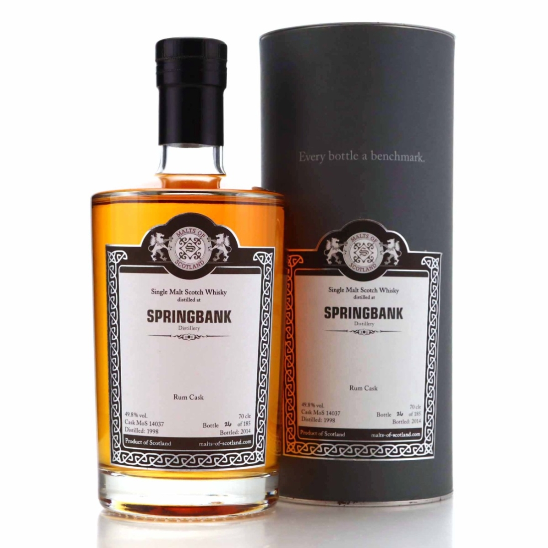 Springbank 1998 Malts of Scotland Rum Cask