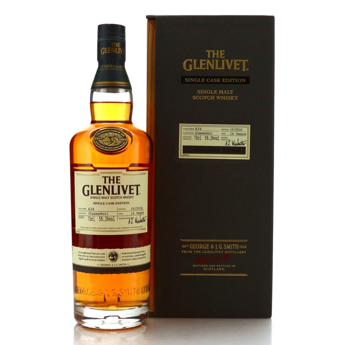 Glenlivet 14 Year Old Single Cask #634 / Glassachoil