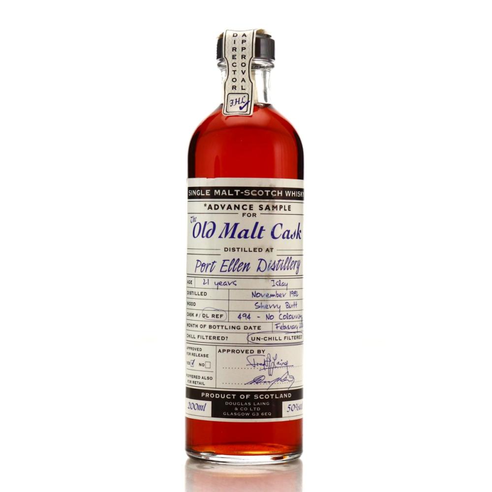 Port Ellen 1982 Douglas Laing 21 Year Old Advanced Sample 20cl
