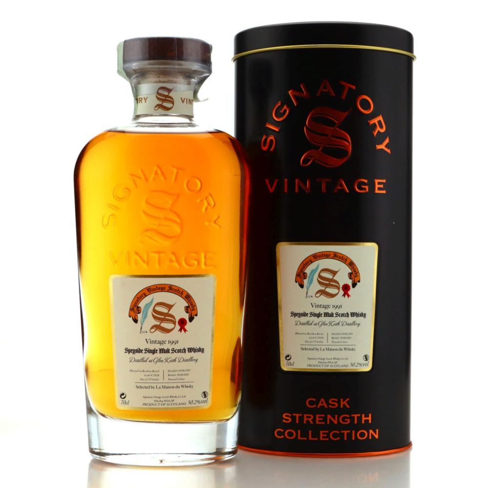 Glen Keith 1991 Signatory Vintage Cask Strength / LMDW