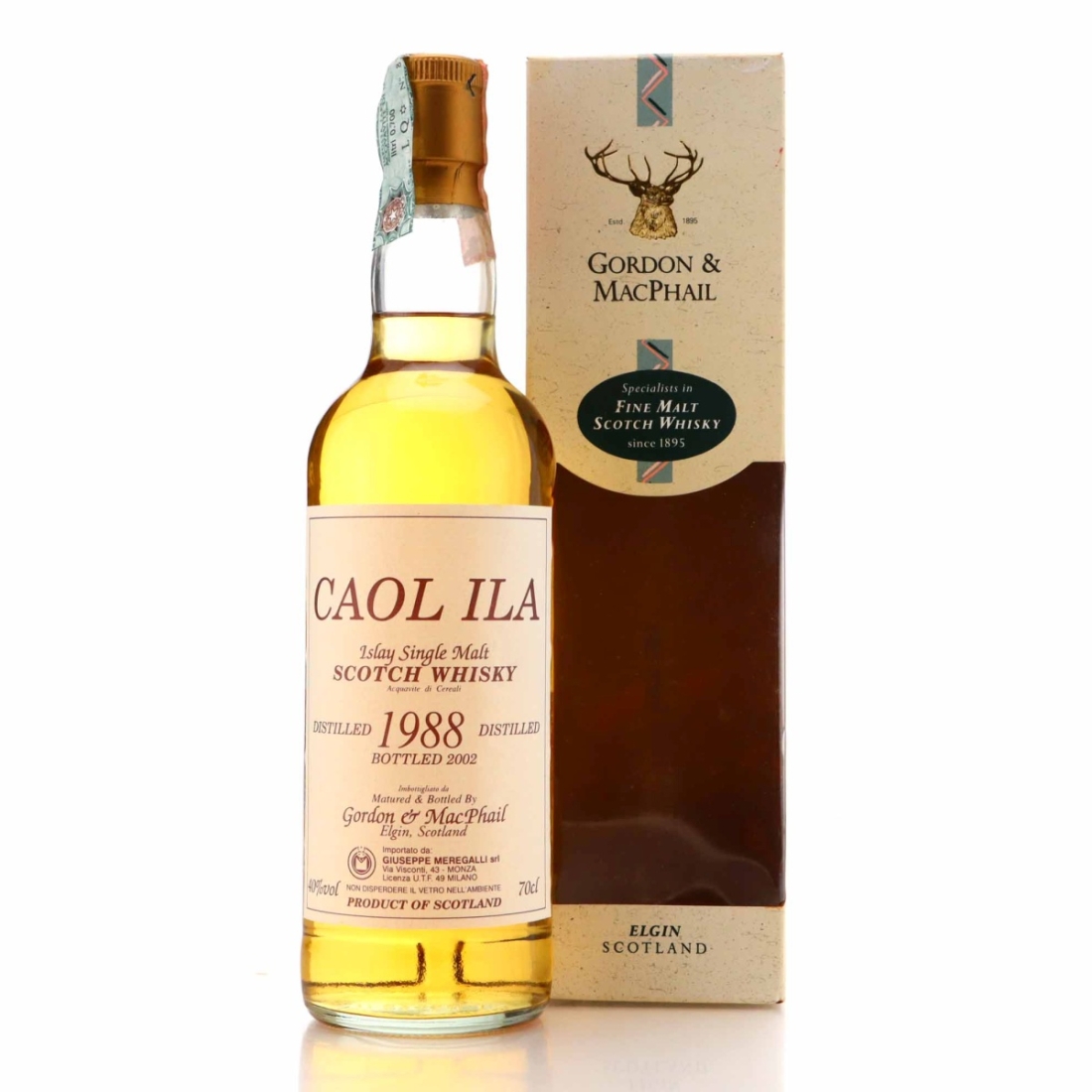 Caol Ila 1988 Gordon and MacPhail Antique /  Meregalli Import