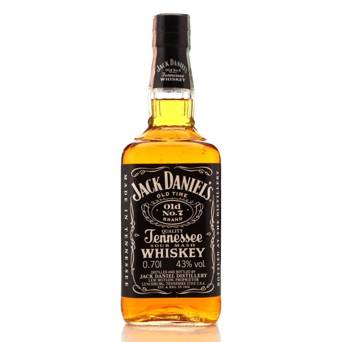 Jack Daniel's Old No.7 Brand 70cl 1990s / Martini & Rossi Import