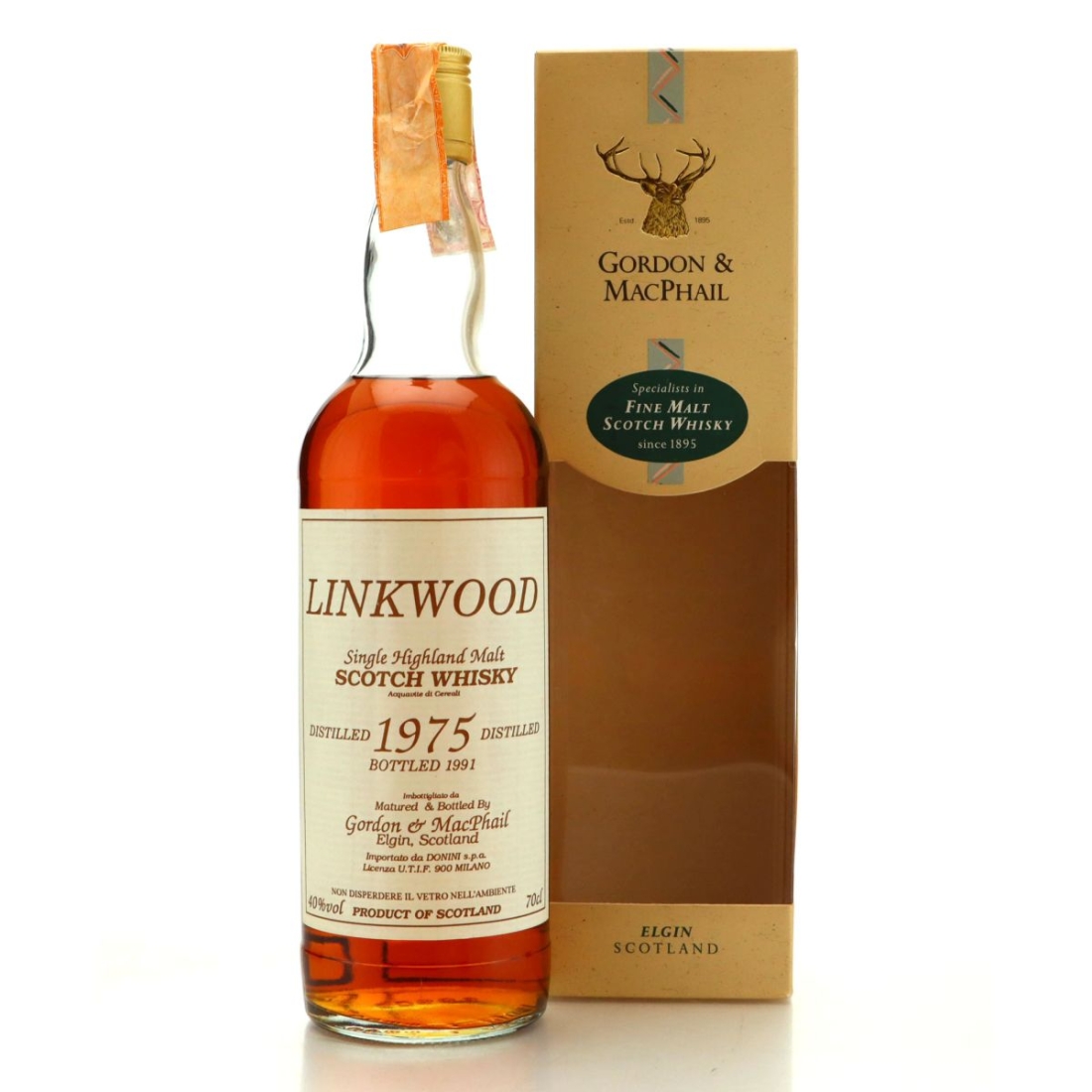 Linkwood 1975 Gordon and MacPhail / Donini Import