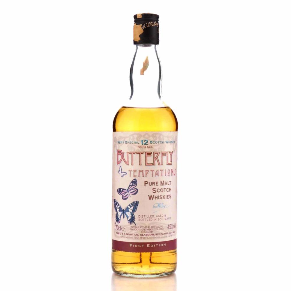 Butterfly Temptations 12 Year Old Moon Import Pure Malt 1st Edition