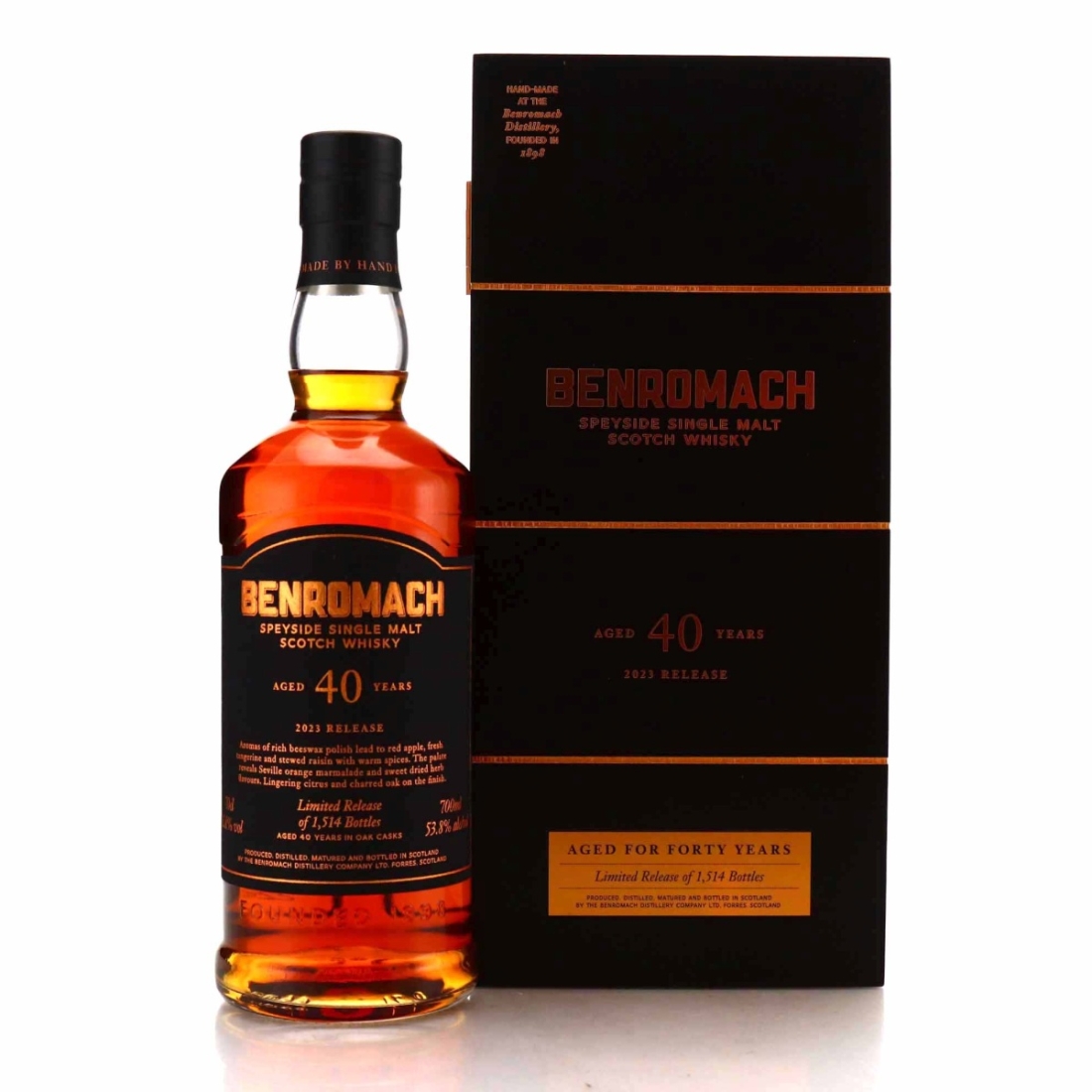 Benromach 40 Year Old 2023 Release
