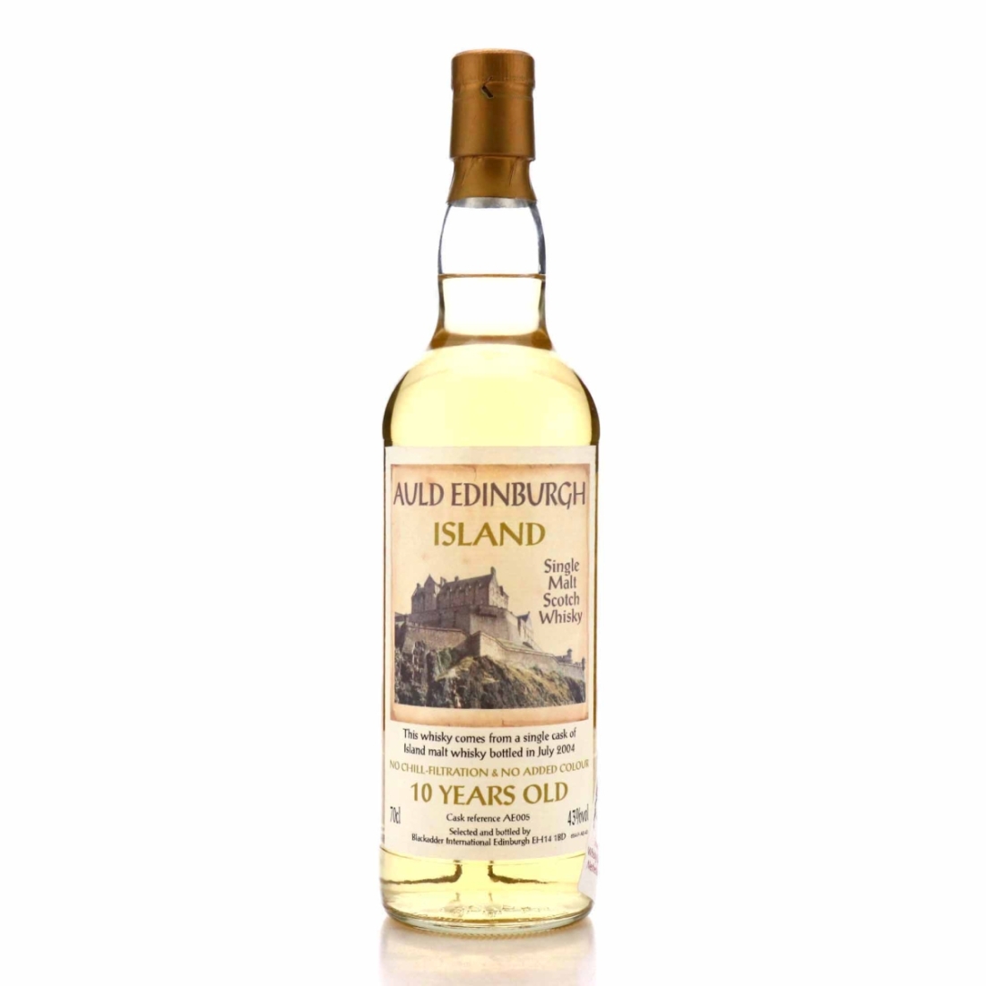 Island Single Malt 10 Year Old Blackadder / Auld Edinburgh